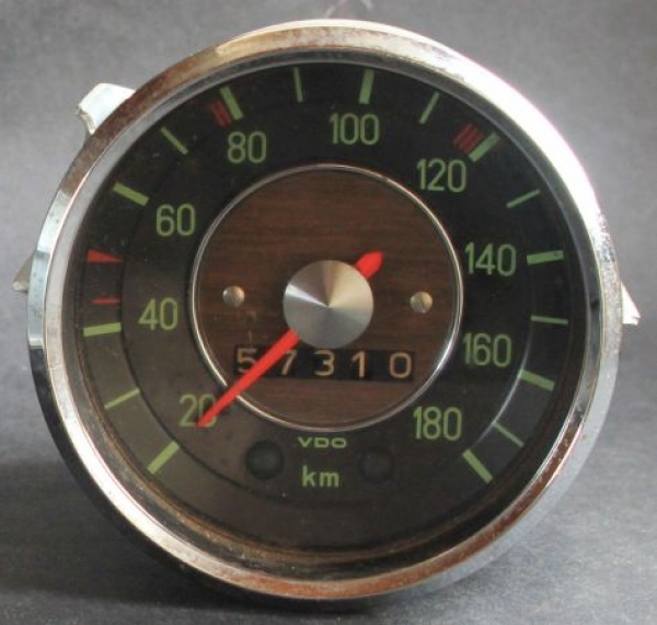 Audi 80 Roundinstruments 1969 VDO Speedometer and Fuel-Temperaturegauge (6512)